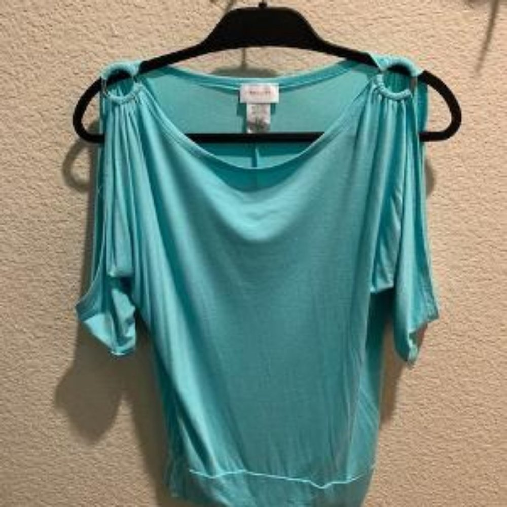 Bellino Cold Shoulder SS Top NWOT | Size S